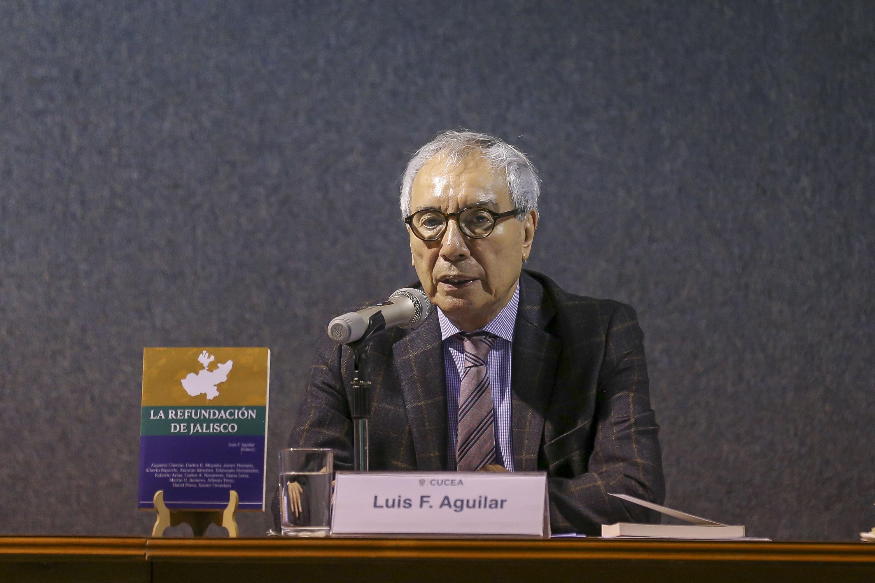  Coordinador del Comité Técnico de la Red de Políticas Públicas de la UdeG, doctor Luis F. Aguilar Villanueva