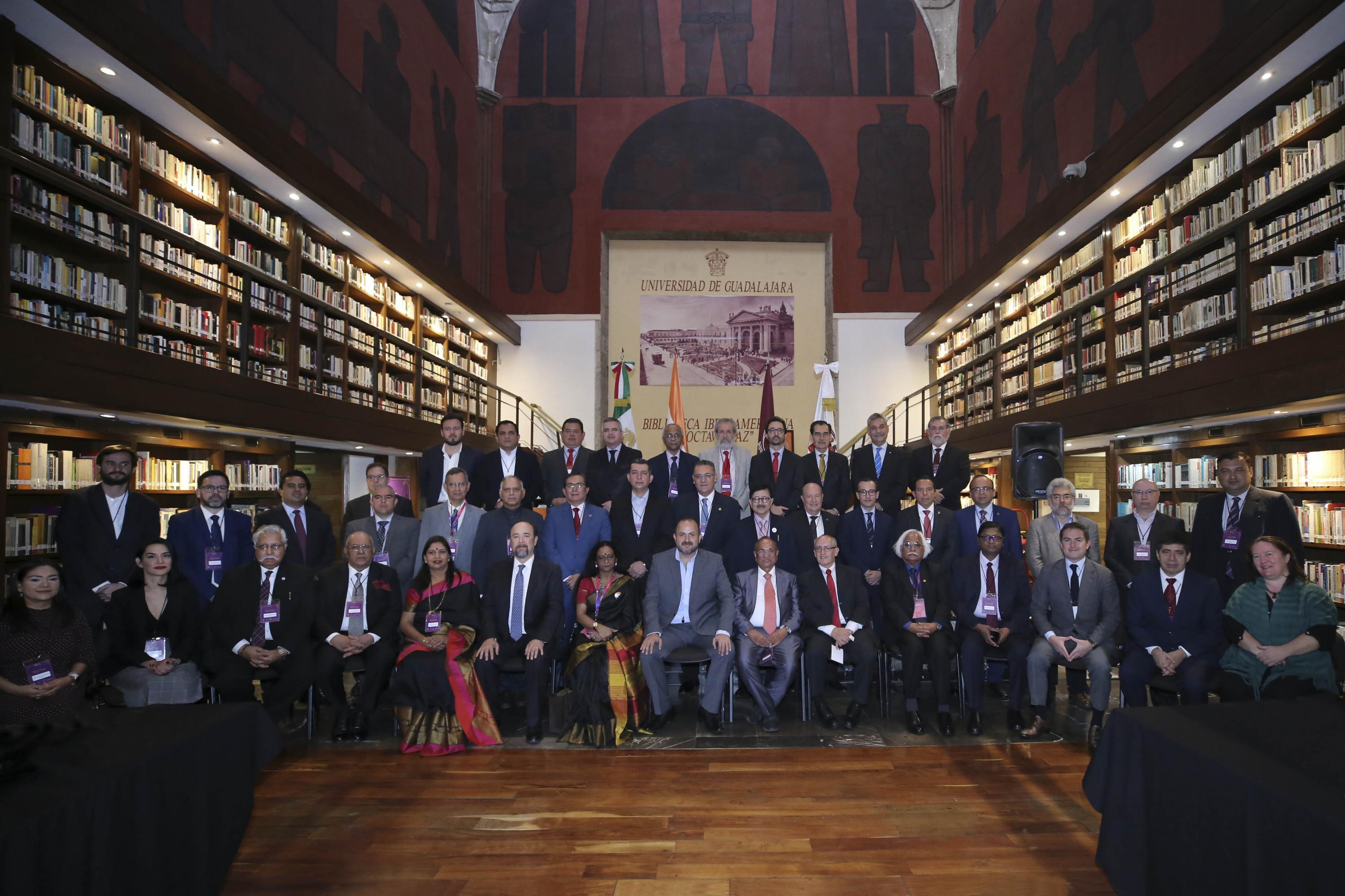 En el marco de la FIL realizan Cumbre de Rectores México-India, en la Biblioteca Iberoamericana Octavio Paz