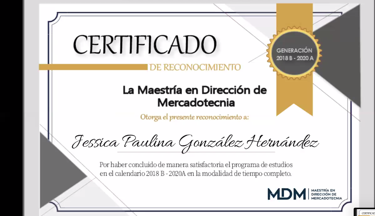 En ceremonia virtual, se gradúan egresados de la maestría en Dirección de Mercadotecnia del CUCEA