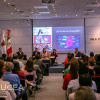maestra Cynthia Patricia Cantero Pacheco,  maestro Luis Gustavo Padilla Montes, maestro Óscar Guerra Ford,  doctora Norma Julieta del Río Venegas y maestro Salvador Romero Espinoza