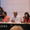 José Alberto Becerra Santiago; la Dra. Kenia Ortiz Cadena, Dra. Natalia Aguilar Rosado 
