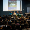 En el aula amplia 3 se realizó el panel sobre el Rio Santiago