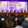 universidades que toman en cuentan a sus investigadores para impulsar el desarrollo tecnológico, autoridades en presidium en el inicio del evento.