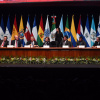Secretario General del CLAD, licenciado Francisco Javier Velázquez López, el Presidente del Instituto Nacional de Administración Pública A.C., maestro Carlos Alfonso Reta Martínez, y el Presidente municipal de Zapopan, maestro Jesús Pablo Lemus Navarro.