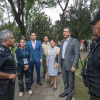 Rector de CUCEA y autoridades a cargo del simulacro