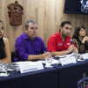 Ponentes explicando las características de sus respectivos cursos-talleres.