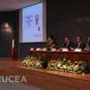 Imagen de las personas que conformaron e presidium en la Conferencia "Efectos fiscales del paquete económico 2018"